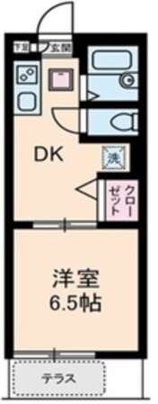 ベルテ中目黒の物件間取画像